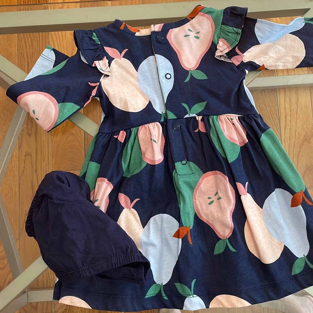 Carters Long Sleeve Dress. Brand New.